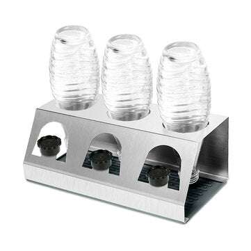 Stainless Steel 3 Holes Cup Bottle Holder Drainer Drying Rack
