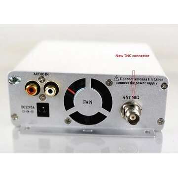 ST-15B 1.5W/15W FM Broadcast Transmitter Stereo PLL FM Radio Broadcast Stati... (TYPE: TNCCONNECTOR)