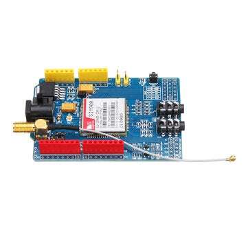 SIM900 Quad Band GSM GPRS Shield Development Board Geekcreit for Arduino - products that work with o