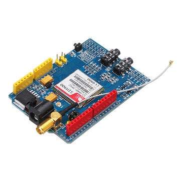 SIM900 Quad Band GSM GPRS Shield Development Board Geekcreit for Arduino - products that work with o