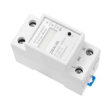 Single Phase Din Rail Wifi Smart Energy Meter Power Consumption Kwh Meter Wattmeter Support Smartlif