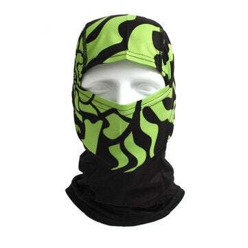 Univeral Motorcycle Breathable CS Face Mask Anti-UV Scarf Hood For BATFOX ... (SIZE.: L | STYLE2: 4)