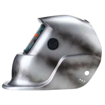 Silver Solar Auto Darkening Welding Helmet TIG MIG Welder Lens Mask