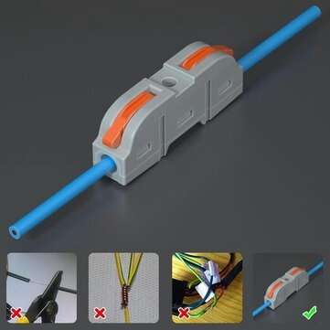 SPL-1 Mini Fast Quick Wire Connector Universal Compact Plug-in Conductor Terminal Block for LED Stri