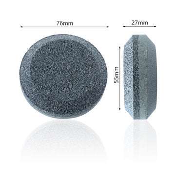 Sharpening Stone Dual Grit 120# 280# Whetstone Alumina Kitchen Round Grinding Stone Household Blade