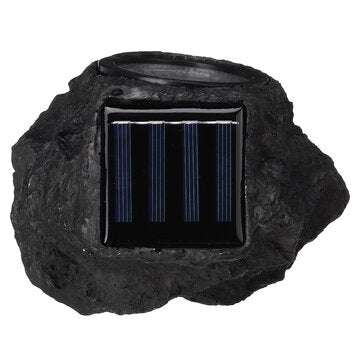 Solar Powered LED Rock Light Waterproof Stone Spot Lamp Garden Spotlight Outdoor Lighting