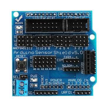 Sensor Shield V5.0 Sensor Expansion Board Geekcreit for Arduino - products that work with official A