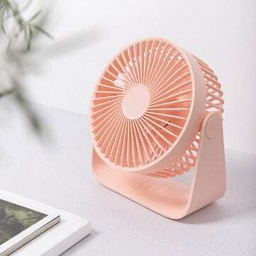 Sothing Desktop Handheld USB Fan Aroma Diffuser 360 Adjustable Low Noise Strong ... (COLOR.: PINK)