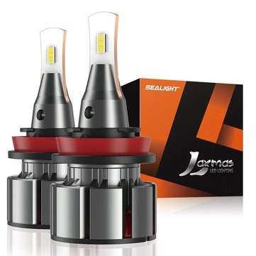 SEALIGHT L2 Car LED Headlights Bulbs H4 H7 H11/H8/H9 9005 9006 Fog Light 80W 8000LM 60... (TYPE: H4)