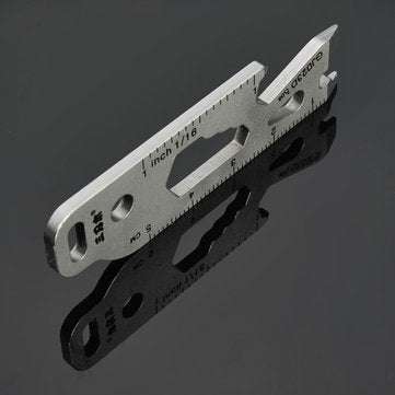 Sanrenmu GJ023D Multi Tools Kit Nail Puller Wrench Opener Keychain