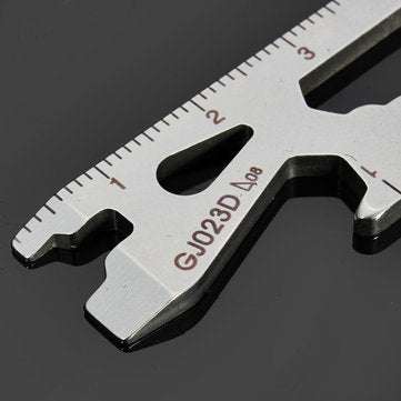 Sanrenmu GJ023D Multi Tools Kit Nail Puller Wrench Opener Keychain