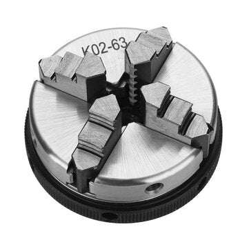 SANOU 3/4 Jaws Wood Lathe Chuck 50mm 63mm Manual Chuck Self-centering DIY Metal Wood La... (SIZE: D)