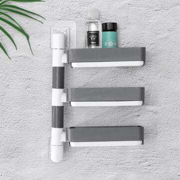 Soap Dish Storage Rack Toilet Shower Tray Drain Shelf Holder Bathroom Organizers (TYPE: K10)