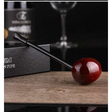 Sanda SD570B 1 Set Smokin Pipe Small Durable Smokin Cigarettte Pipe TobaCcco Cigaar Pipes Gift box A