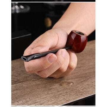 Sanda SD570B 1 Set Smokin Pipe Small Durable Smokin Cigarettte Pipe TobaCcco Cigaar Pipes Gift box A