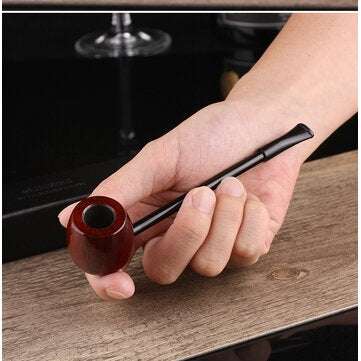 Sanda SD570B 1 Set Smokin Pipe Small Durable Smokin Cigarettte Pipe TobaCcco Cigaar Pipes Gift box A