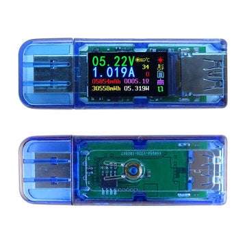 RUIDENG AT34 USB3.0 IPS HD Color Screen USB Tester Voltage Current Capacity Energy Power Tester