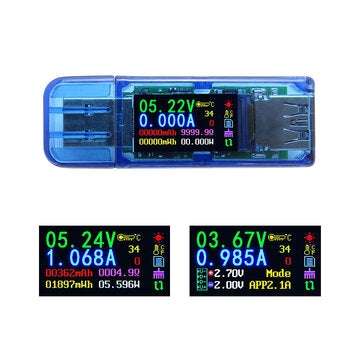 RUIDENG AT34 USB3.0 IPS HD Color Screen USB Tester Voltage Current Capacity Energy Power Tester