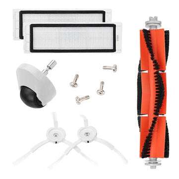 Roller Brush Caster Wheel Side Brushes Filters Screws Accessories For XIAOMI MI Robot Vacuum  Non-or