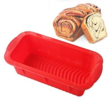 Rectangle Shape Toast Bread Silicone Mold Silicone Jelly Ice Baking Mold DIY Cake Decorations Loaf P