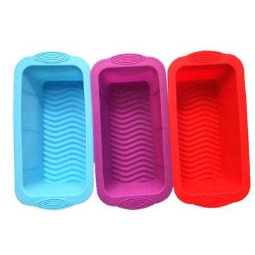 Rectangle Shape Toast Bread Silicone Mold Silicone Jelly Ice Baking Mold DIY Cake Decorations Loaf P