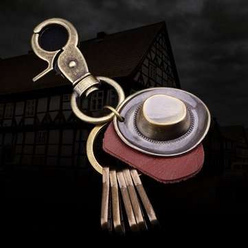 Retro Punk Hat Car Keychain (NO.: 01)