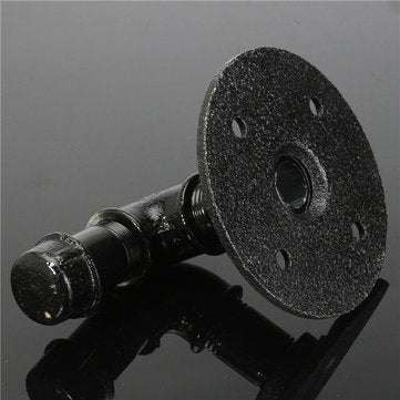 Retro Industrial Iron Pipe Wall Hang Wall Shelf Support Towel Hanging Hanger
