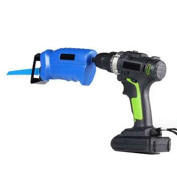 Reciprocating Saw Convert Adapter Woodworking Chainsaw For Cordless Power Drill