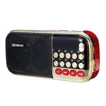 Portable FM 87.5-108MHZ 85dB Radio MP3 Player Stereo Speaker