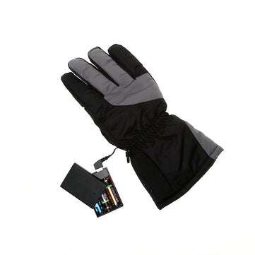 Rechargeable Women Men Electric Heated Gloves Motorcycle Warm Winter Motorbike