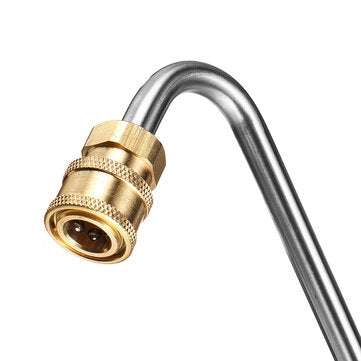 Pressure Washer Gutter Cleaner Attachment Angled Extension Wand for Gutter Cleaning 5 Spray Nozzle T