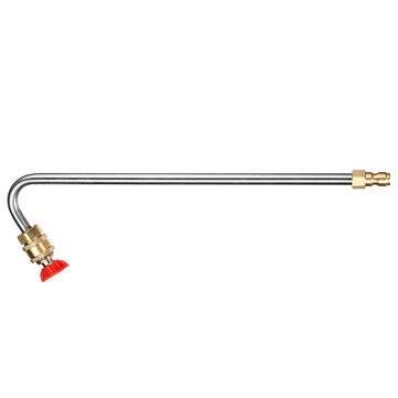 Pressure Washer Gutter Cleaner Attachment Angled Extension Wand for Gutter Cleaning 5 Spray Nozzle T
