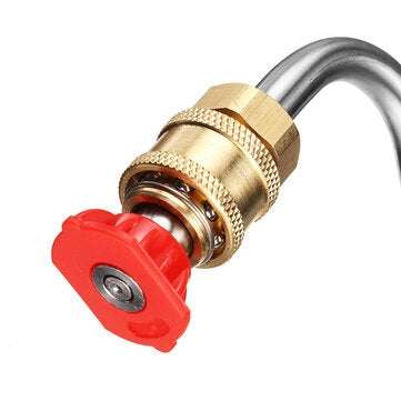 Pressure Washer Gutter Cleaner Attachment Angled Extension Wand for Gutter Cleaning 5 Spray Nozzle T