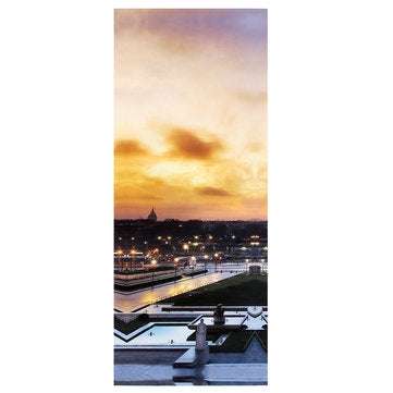 Paris Eiffel Tower Paintings Art 5 Pcs Print Picture Home Room Decor No Framed
