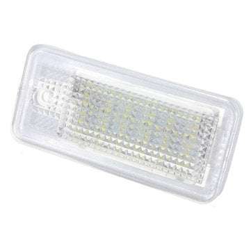 Pair 18 LED License Plate Lights for Audi A3 S3 A4 B6 B7 A6 S6 Q7