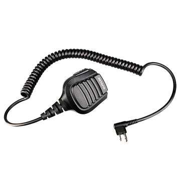 Retevis C9075A HM004 Motorcycle Double Needle Microphone for Two Way Radio Station IP55 Waterproof