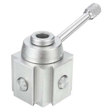 Machifit Upgraded Silver Quick Change Post Holder Set Boring Bar Turning Tool Holder For CNC Mini La
