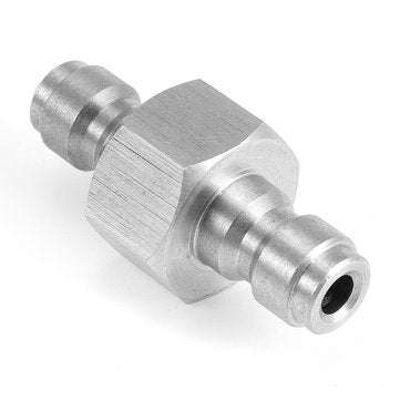 Paintball PCP Airforce Condor Copper Double Male Head Quick Connector 8mm