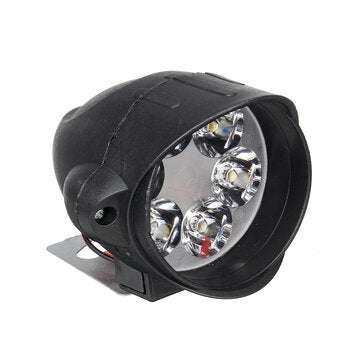 Motorcycle Headlight 6500k White Super Bright 6 LED Working Spot Light Motorbike Fog Lamp 1200LM LED
