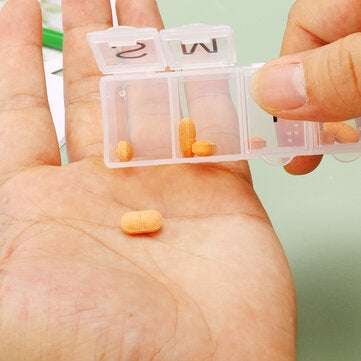 Portable Day Weekly Pill Organizer Box for Holder Storage Organizer