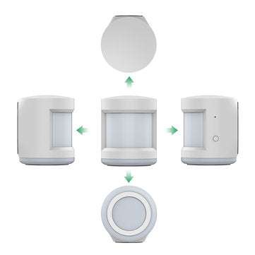 MoesHouse Z-bee Smart Home Voice Control Infrared Body Sensor IR Movement Detection Alarm System