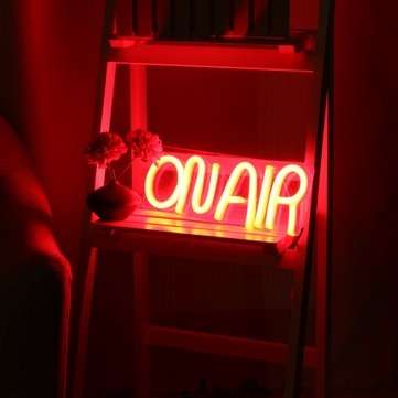 LED On Air Neon Sign Night Light Acrylic Lamp Decor Handcraft Bar Party Visual Artwork