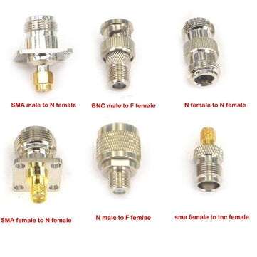 RFN01 SMA RF Adapter 20 Kit N Type to SMA BNC to SMA TNC to SMA RF Connectors Adapter with Box
