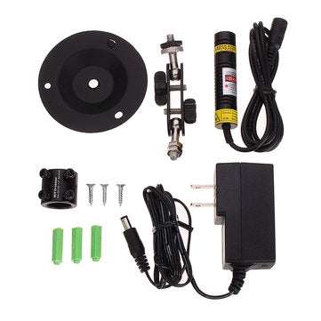 MTOLASER 200mW 648nm Red Dot Laser Module Generator Variable Focus Industrial Marking Position Align