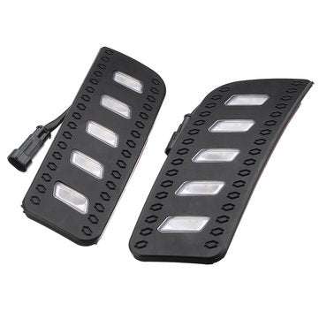 Pair LED Daytime Running Lights DRL White Fog Driving Lamp for Ford Ranger 2012-2015