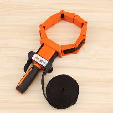 MYTEC Multifunction Belt Clamping Tools Woodworking Quick Adjustable Band Clamp Polygonal Clip 90 De