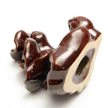 Porcelain Ceramic Backflow Incense Stick Burner Holder