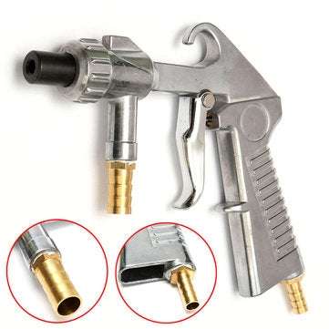 Sand Blasting Gun + 4pcs (4mm/5mm/6mm/7mm ) Ceramic Nozzles For Marble Engraving