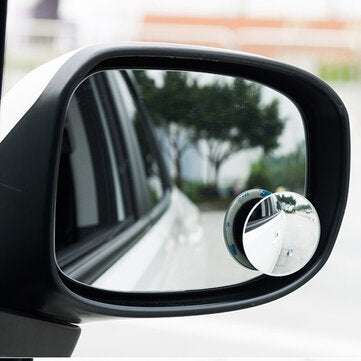 RUNDONG Car Mirror Blind Spot Mirror Wide Angle Round Convex 360 Degree for Parking Rear View Mrror