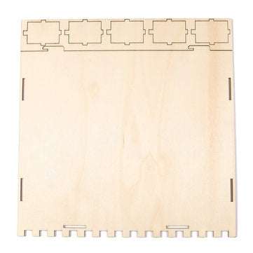 MDF Wooden Ramadan Advent Calendar DIY House Drawer Stand Rack Decorations
